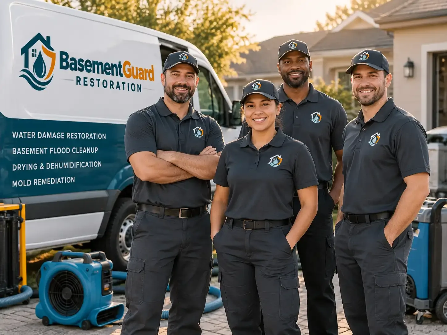 Basement Water Damage Restoration company in Grant, MI